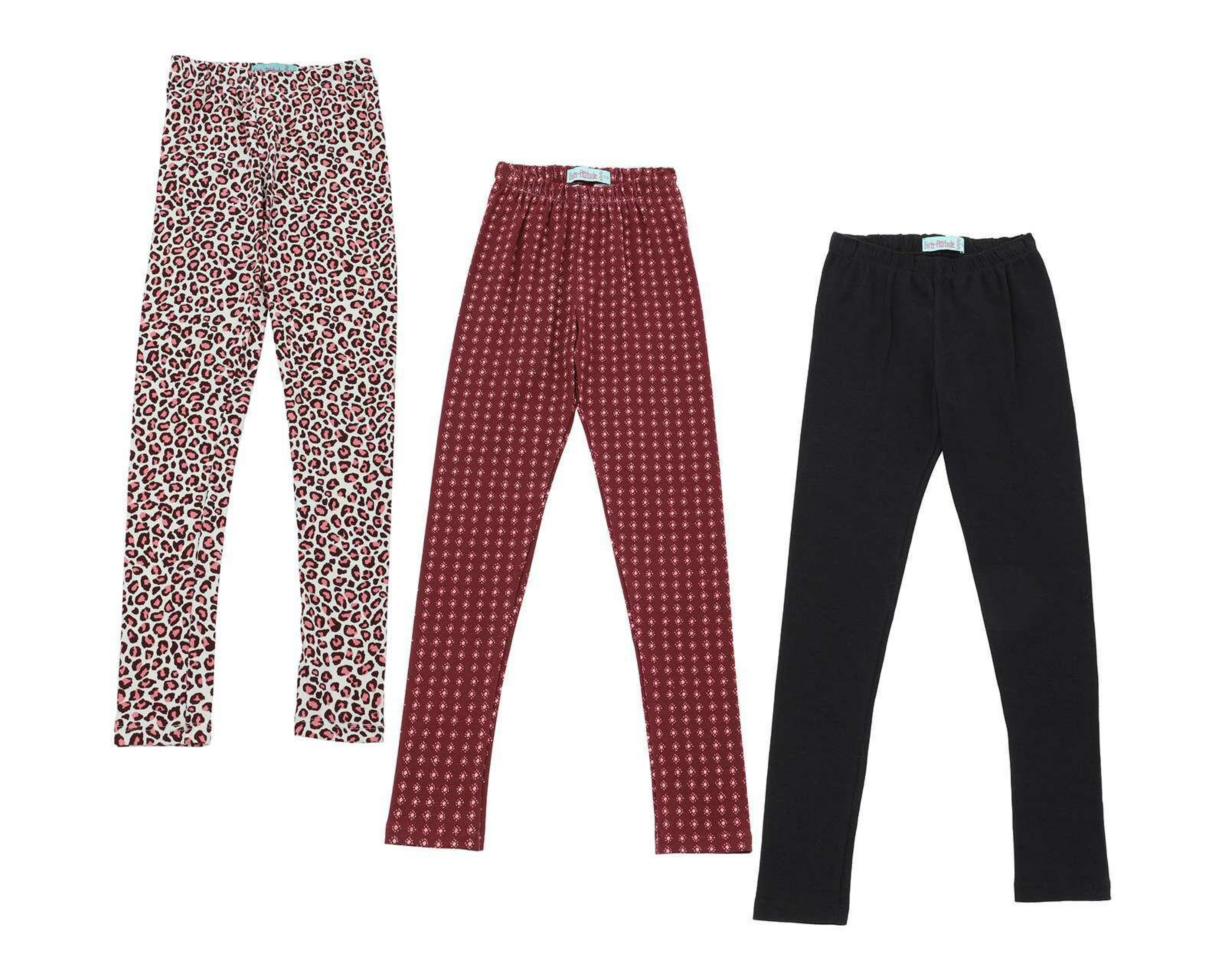 Leggings Girls Attitude Juvenil 3 Piezas