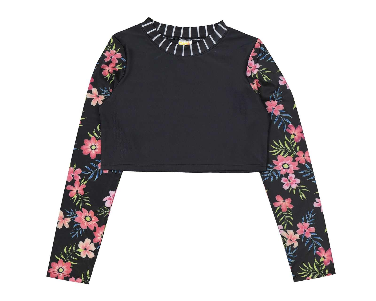 Foto 4 pulgar | Traje de Baño Rio Beach con Estampado Floral Juvenil