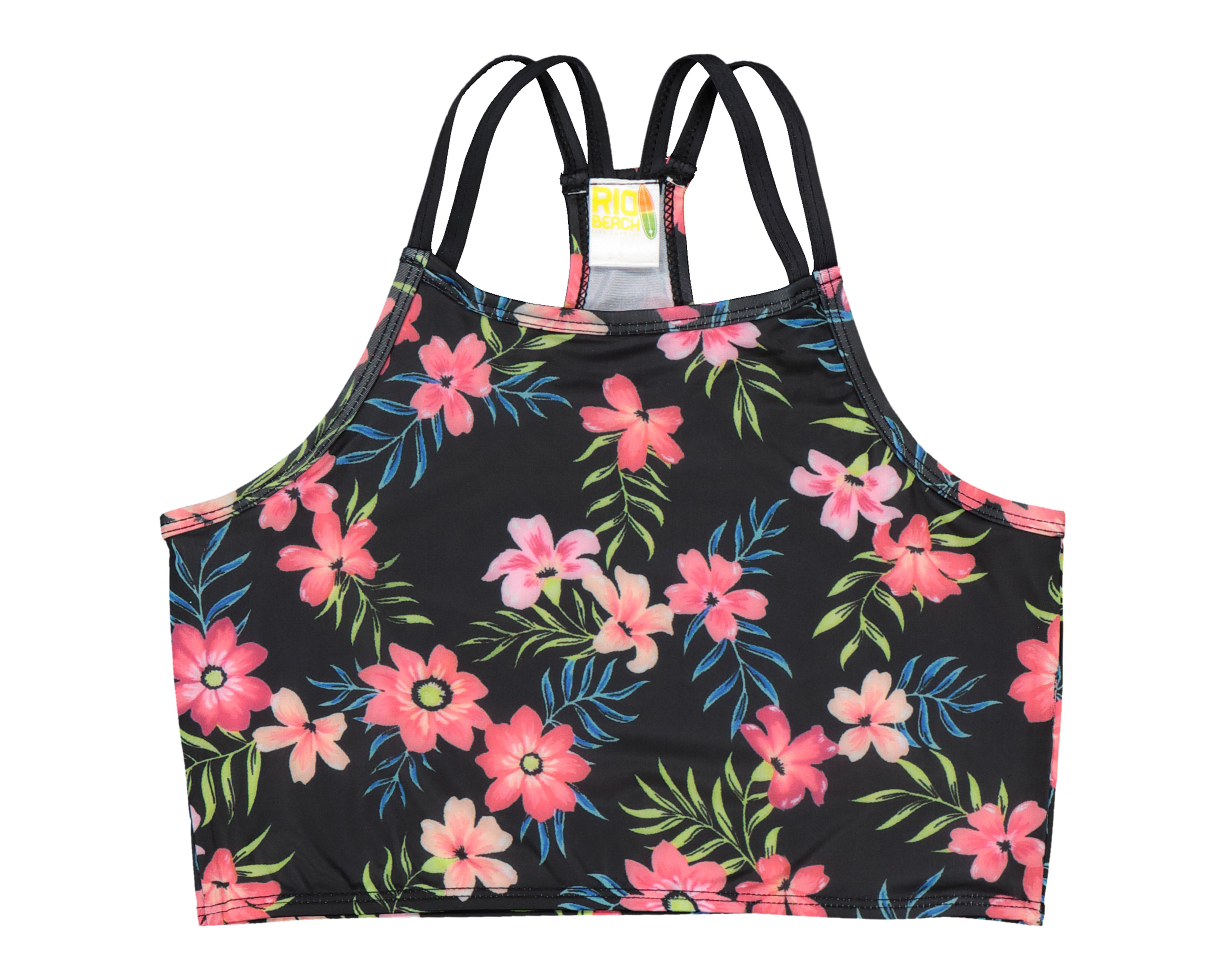 Foto 5 pulgar | Traje de Baño Rio Beach con Estampado Floral Juvenil