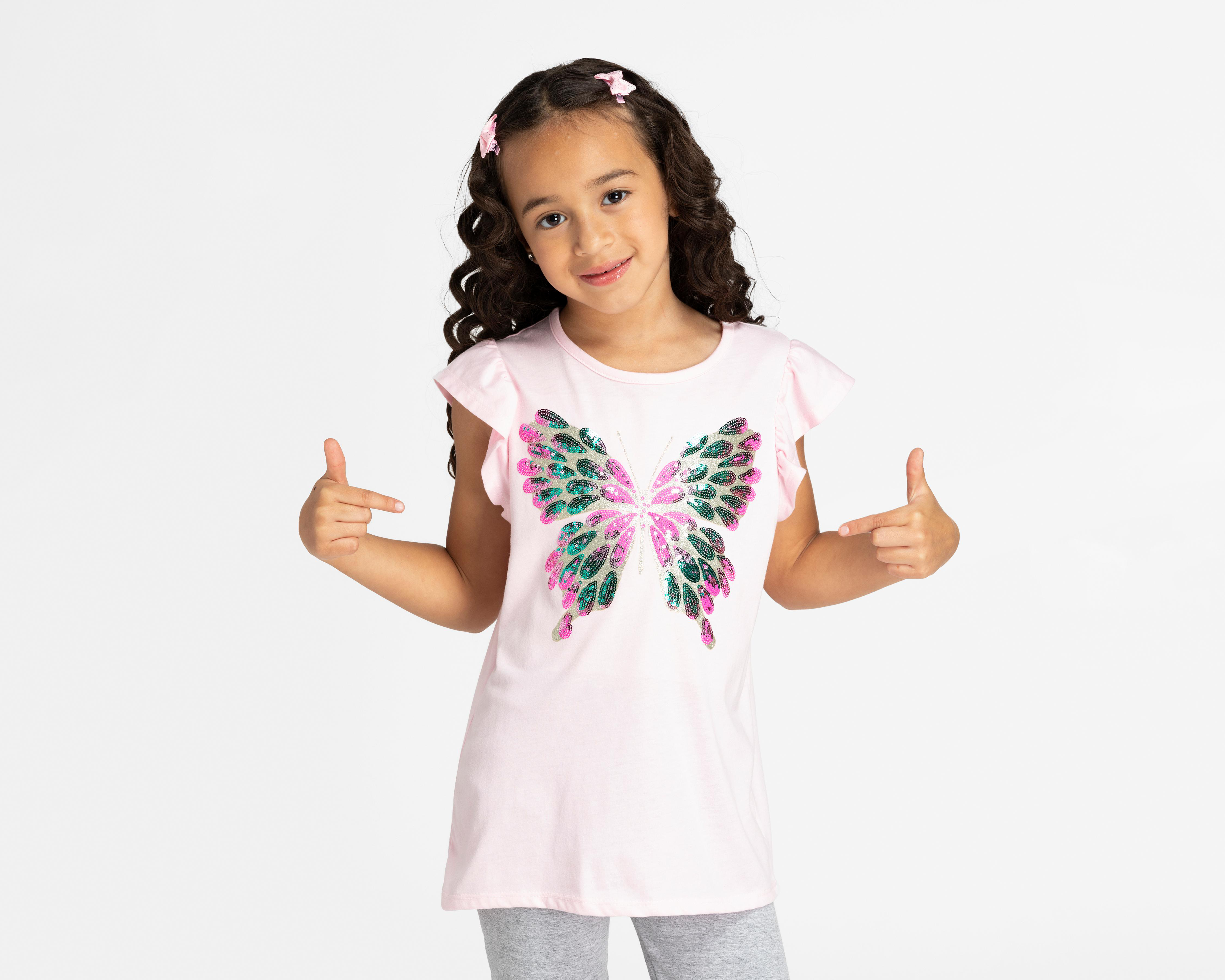 Playera Girls Attitude para Niña