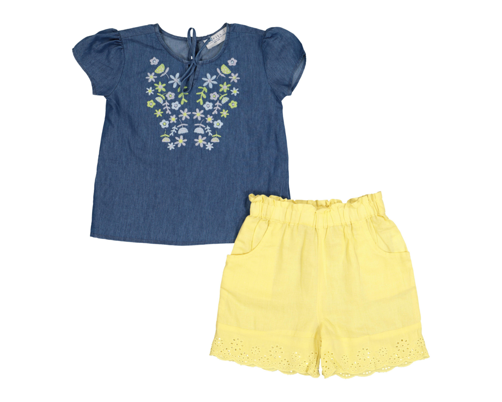 Foto 1 | Conjunto con Short Refill para Niña 2 Piezas