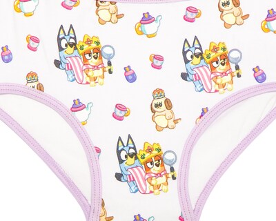 Foto 3 | Pantaletas Bluey para Niña 5 Piezas