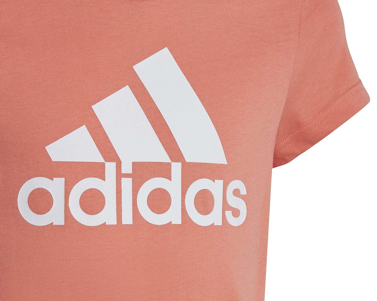 Foto 3 | Playera  Adidas Manga Corta Juvenil