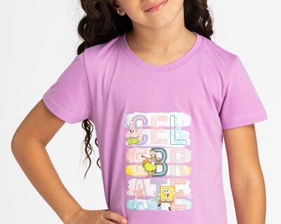Foto 3 | Playera Bob Esponja por Refill Juvenil 2 Piezas