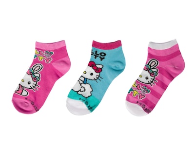 Foto 1 | Calcetines Hello Kitty para Niña 3 Pares