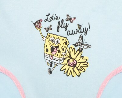 Foto 3 | Pantaletas Bob Esponja para Niña 5 Piezas