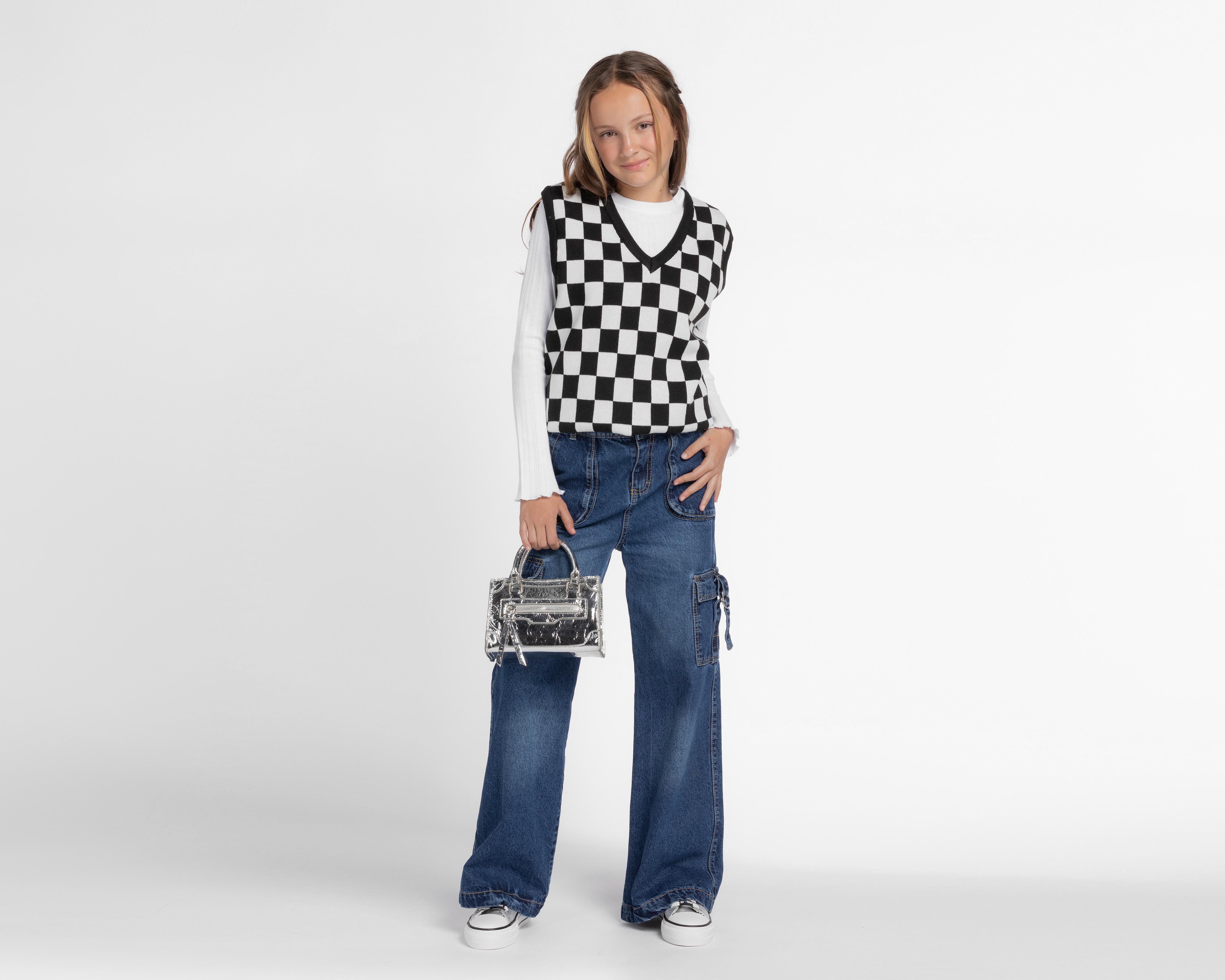 Foto 4 pulgar | Chaleco Girls Attitude Juvenil