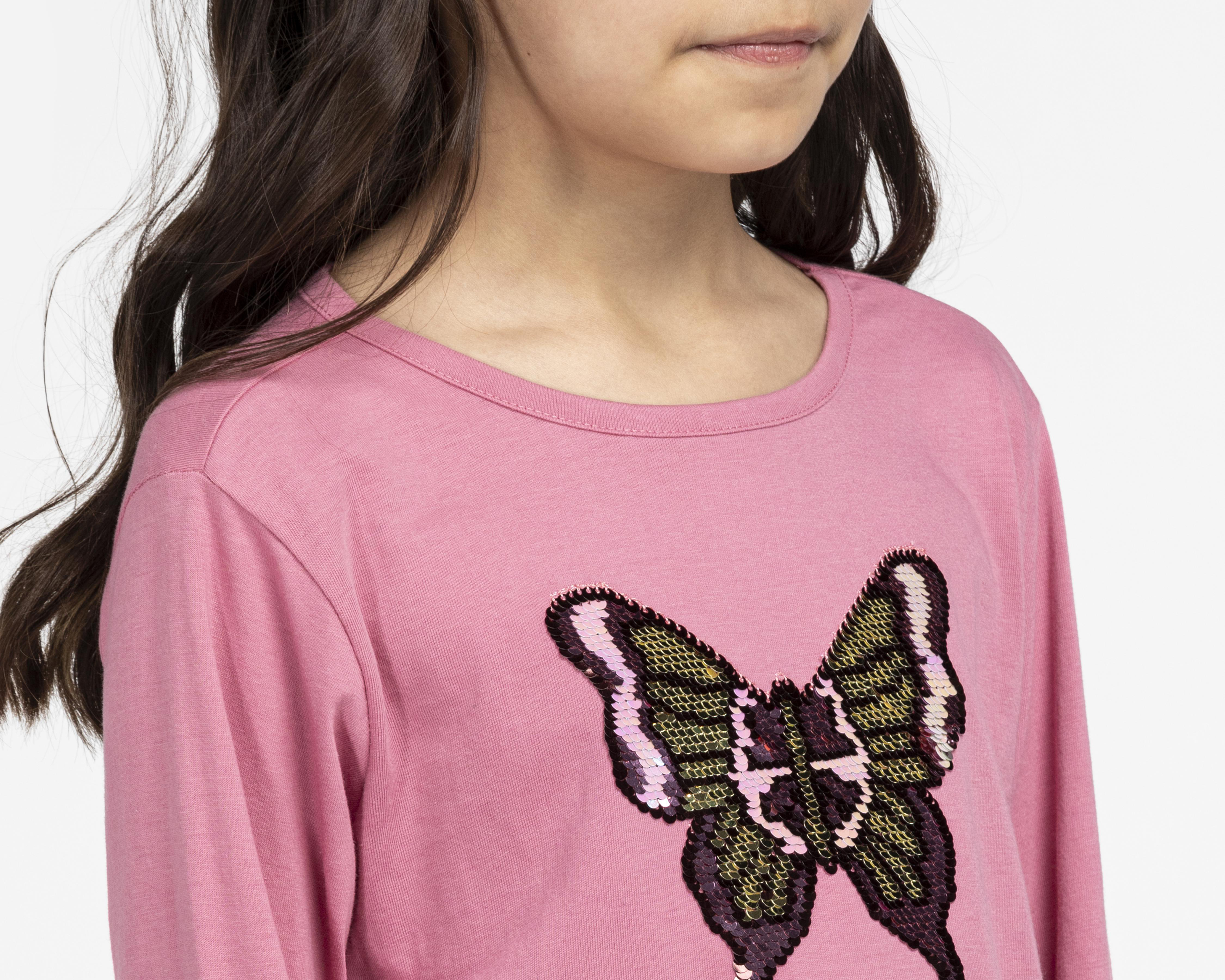 Foto 4 | Playera Girls Attitude para Niña