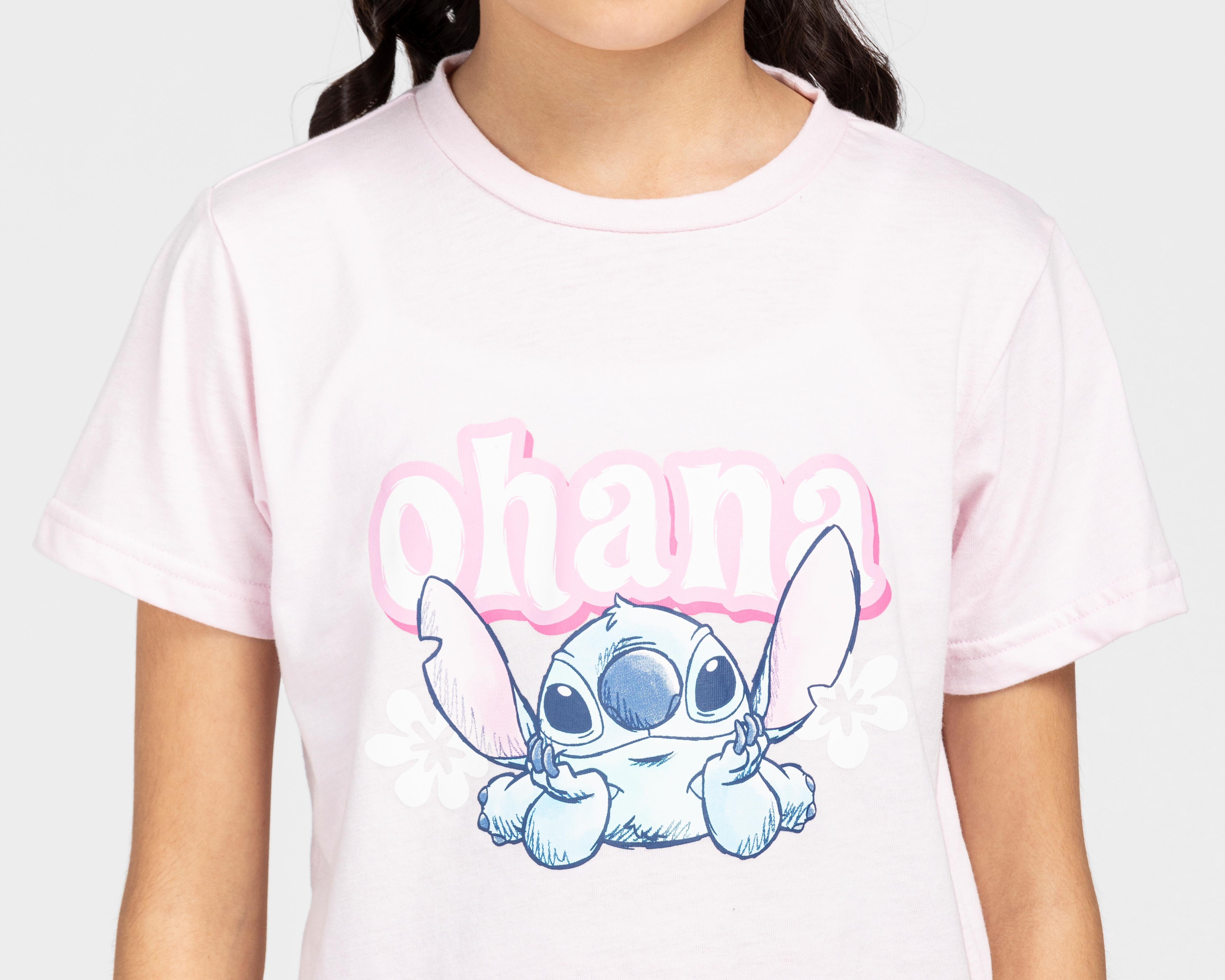 Foto 4 pulgar | Playera Disney Lilo & Stitch para Niña