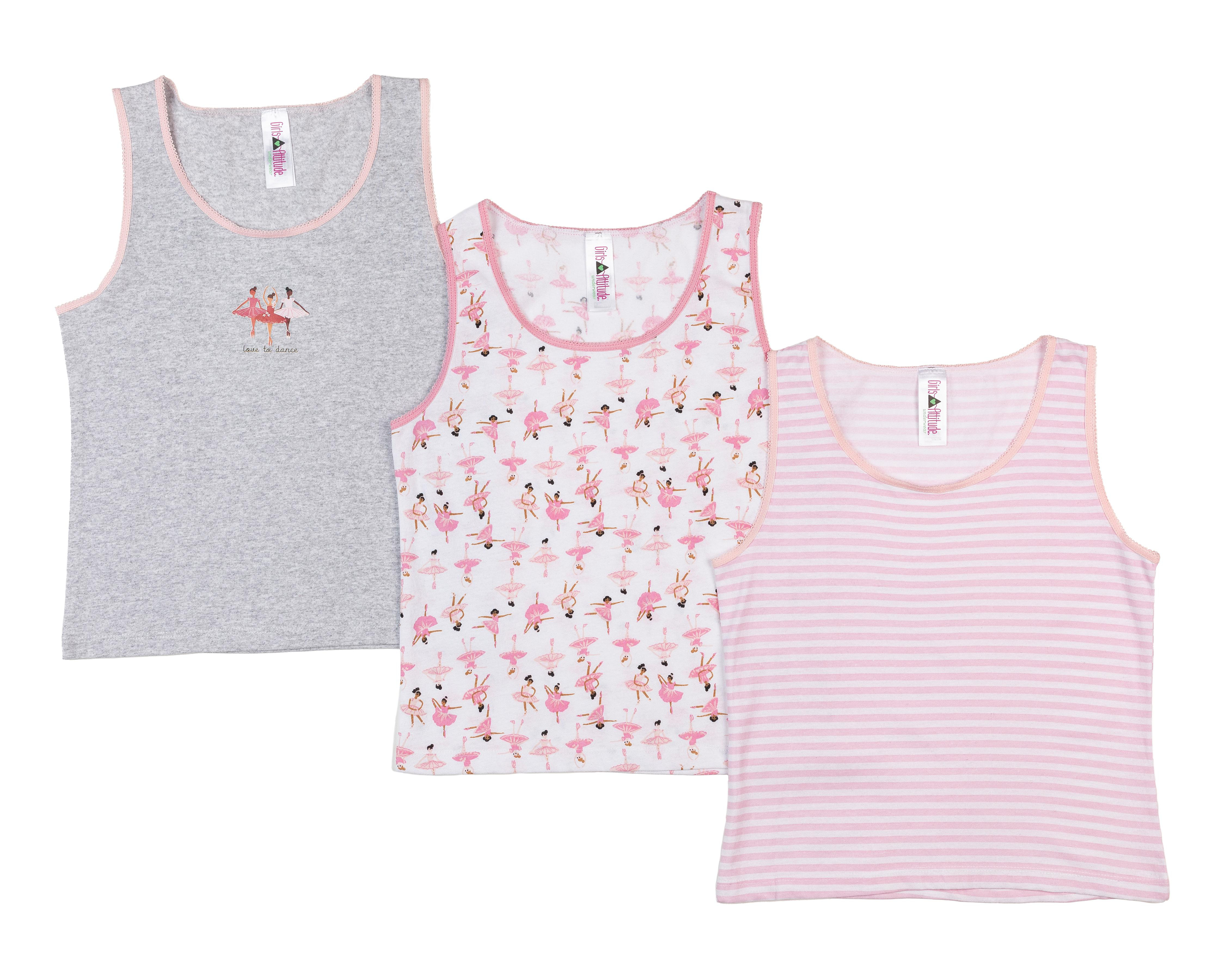 Camiseta Interior Girls Attitude para Niña 3 Piezas $117