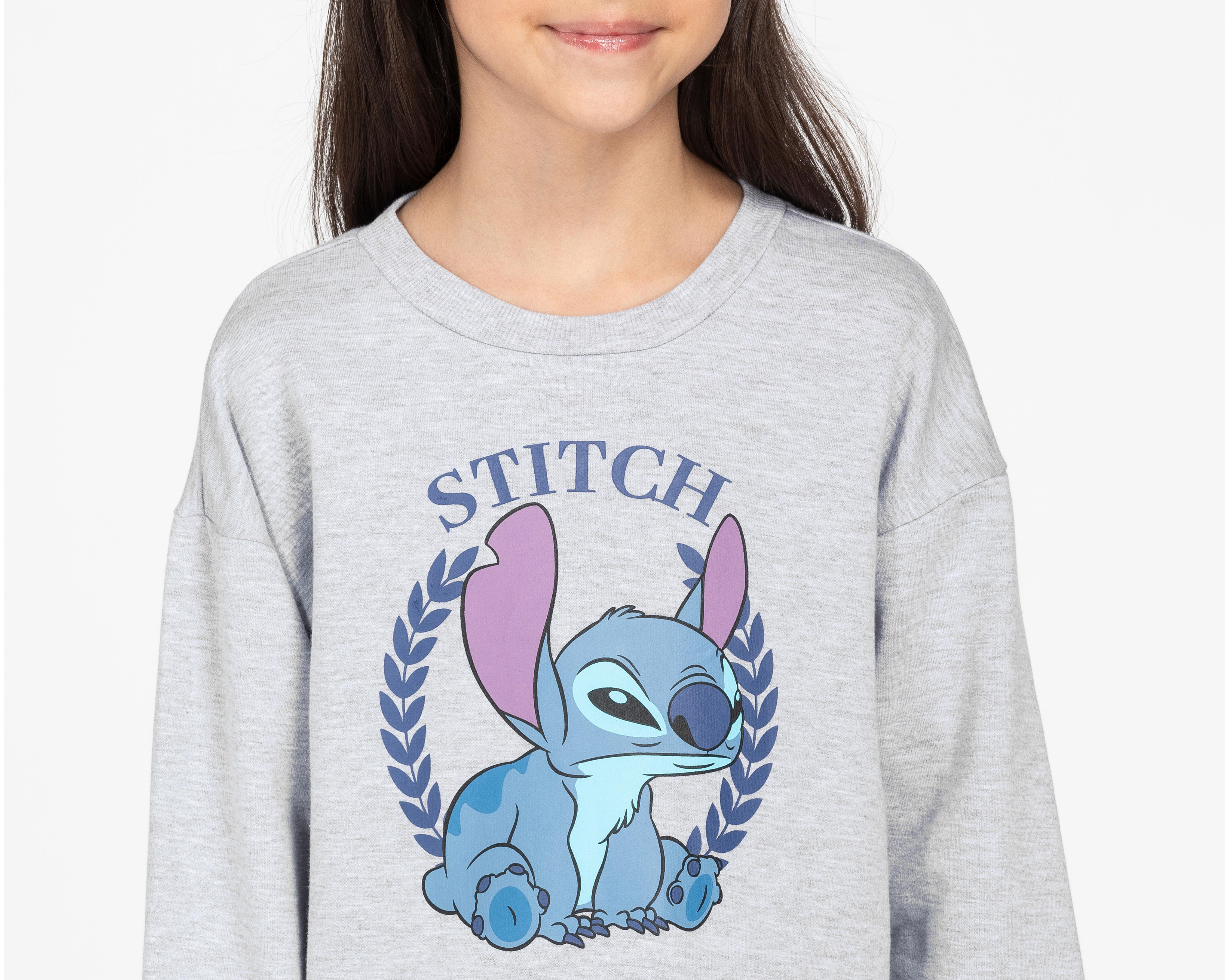 Foto 5 pulgar | Sudadera Disney Lilo & Stitch para Niña