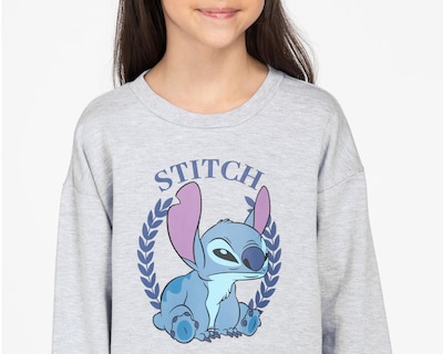Foto 4 | Sudadera Disney Lilo & Stitch para Niña