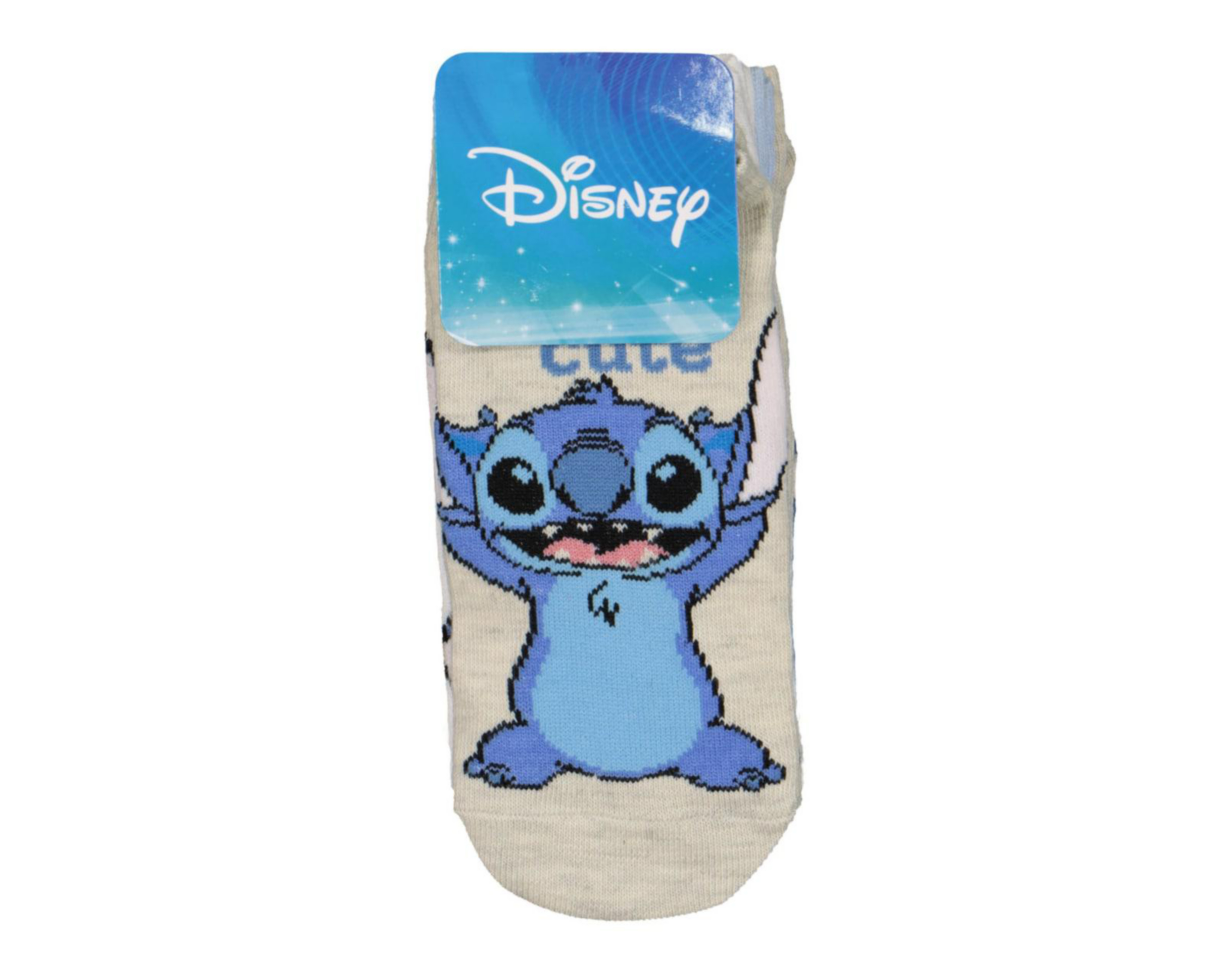 Foto 3 | Calcetas Tines Disney Lilo & Stitch para Niña 6 Pares