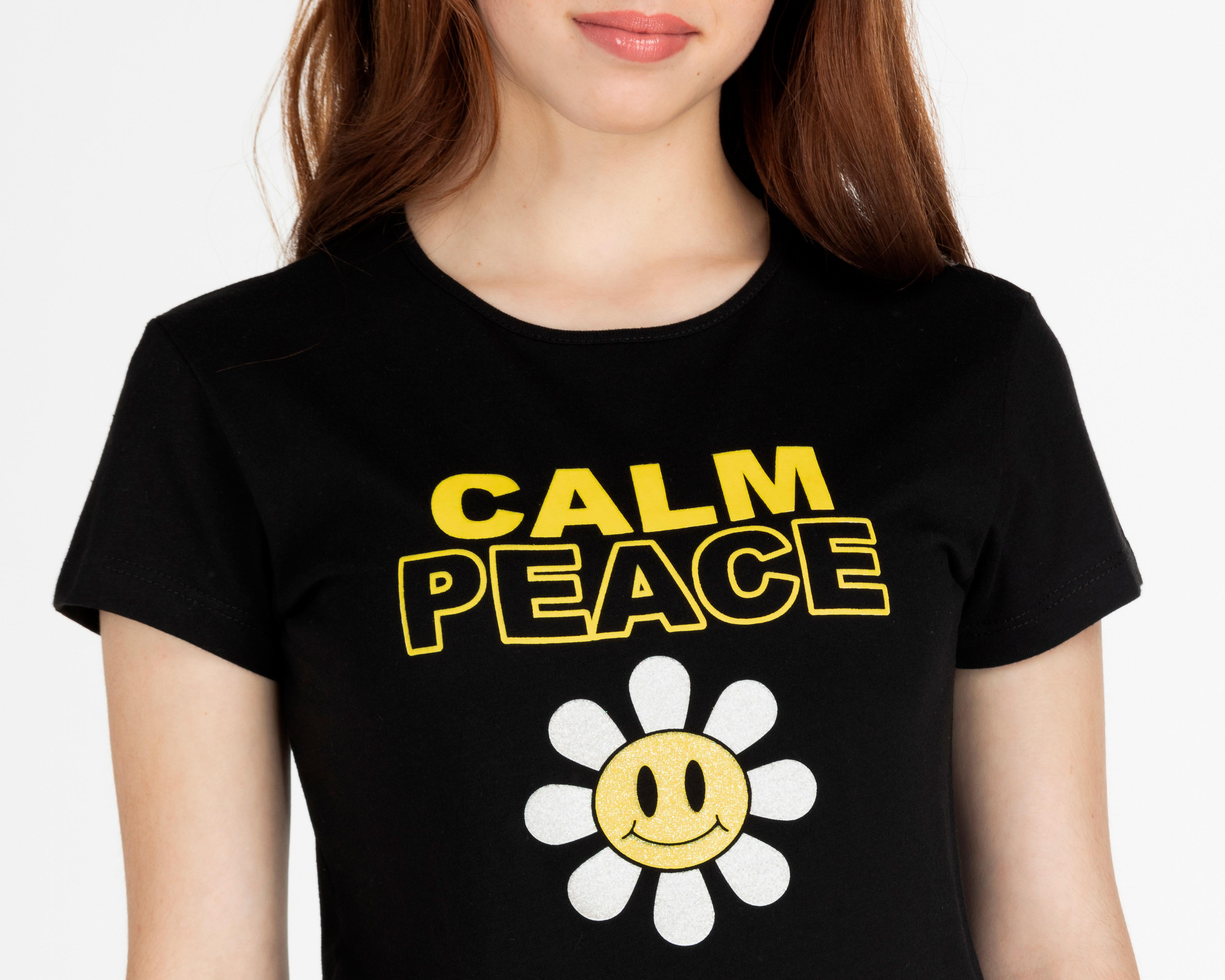 Foto 4 pulgar | Playera Girls Attitude Juvenil