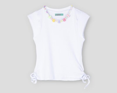 Foto 1 | Playera Girls Attitude sin Mangas Lisa para Niña