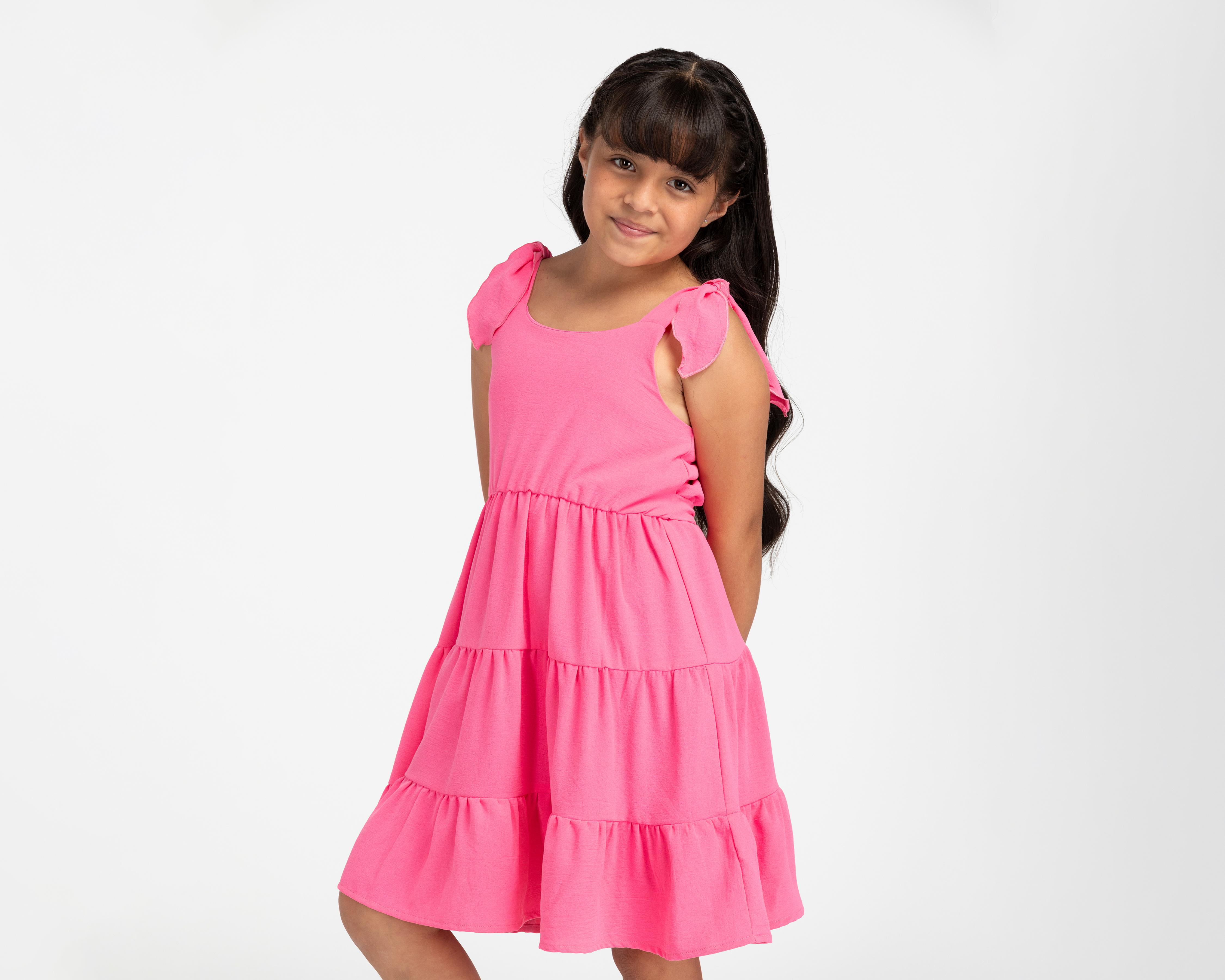 Foto 4 | Vestido Rosa Girls Attitude para Niña