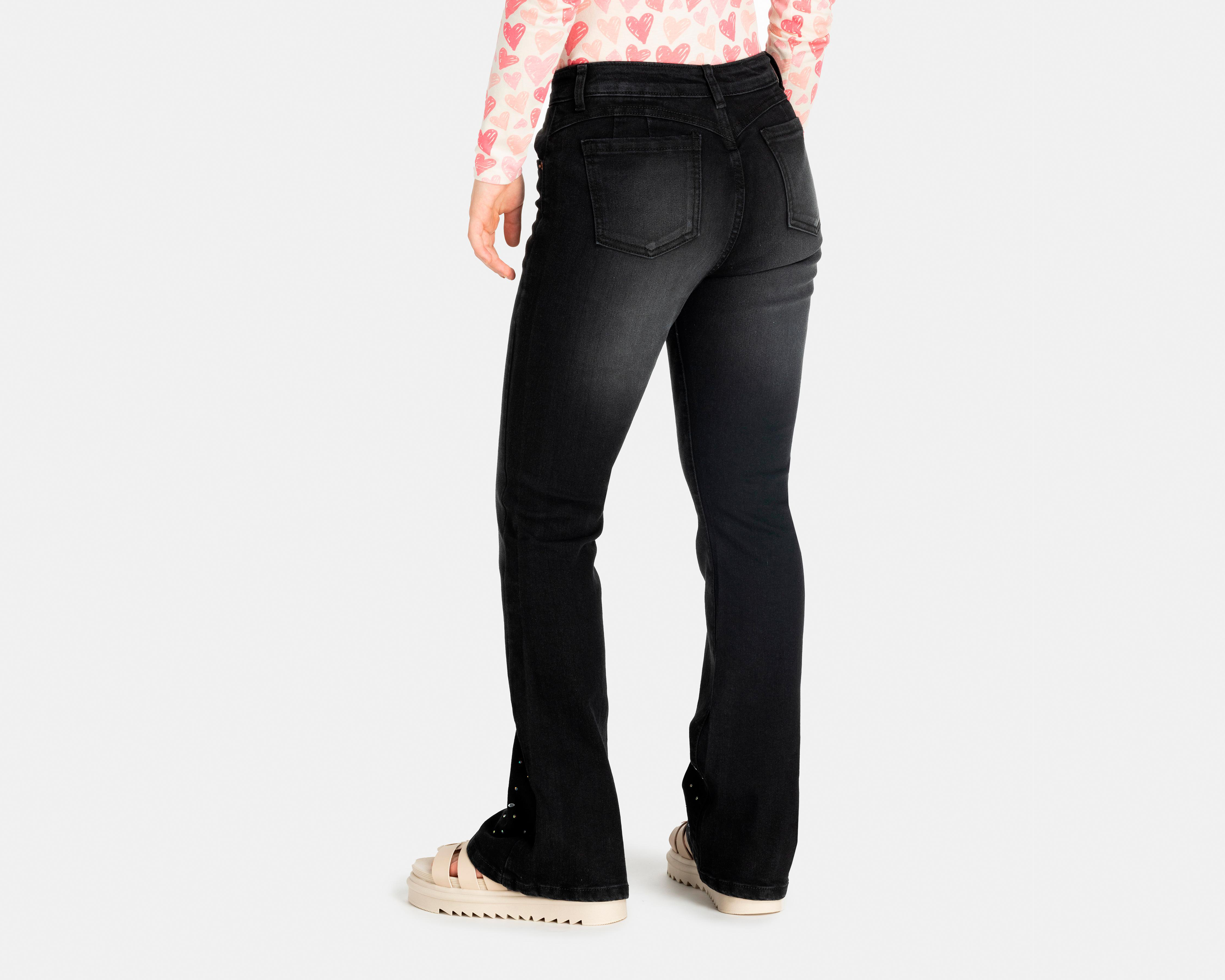 Foto 3 | Pantalón Girls Attitude Bootcut Juvenil