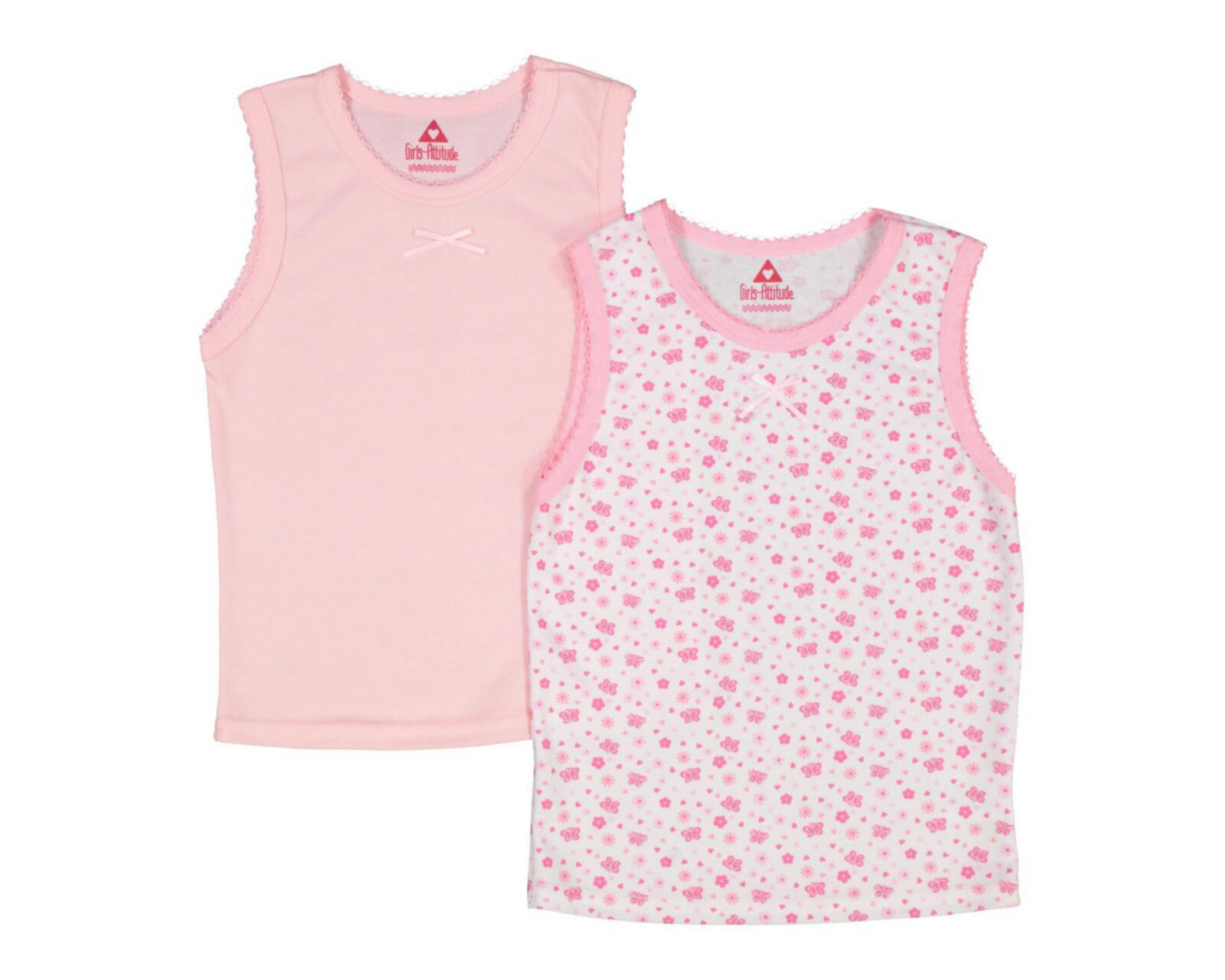 Camiseta Interior Girls Attitude para Niña 2 Piezas $119