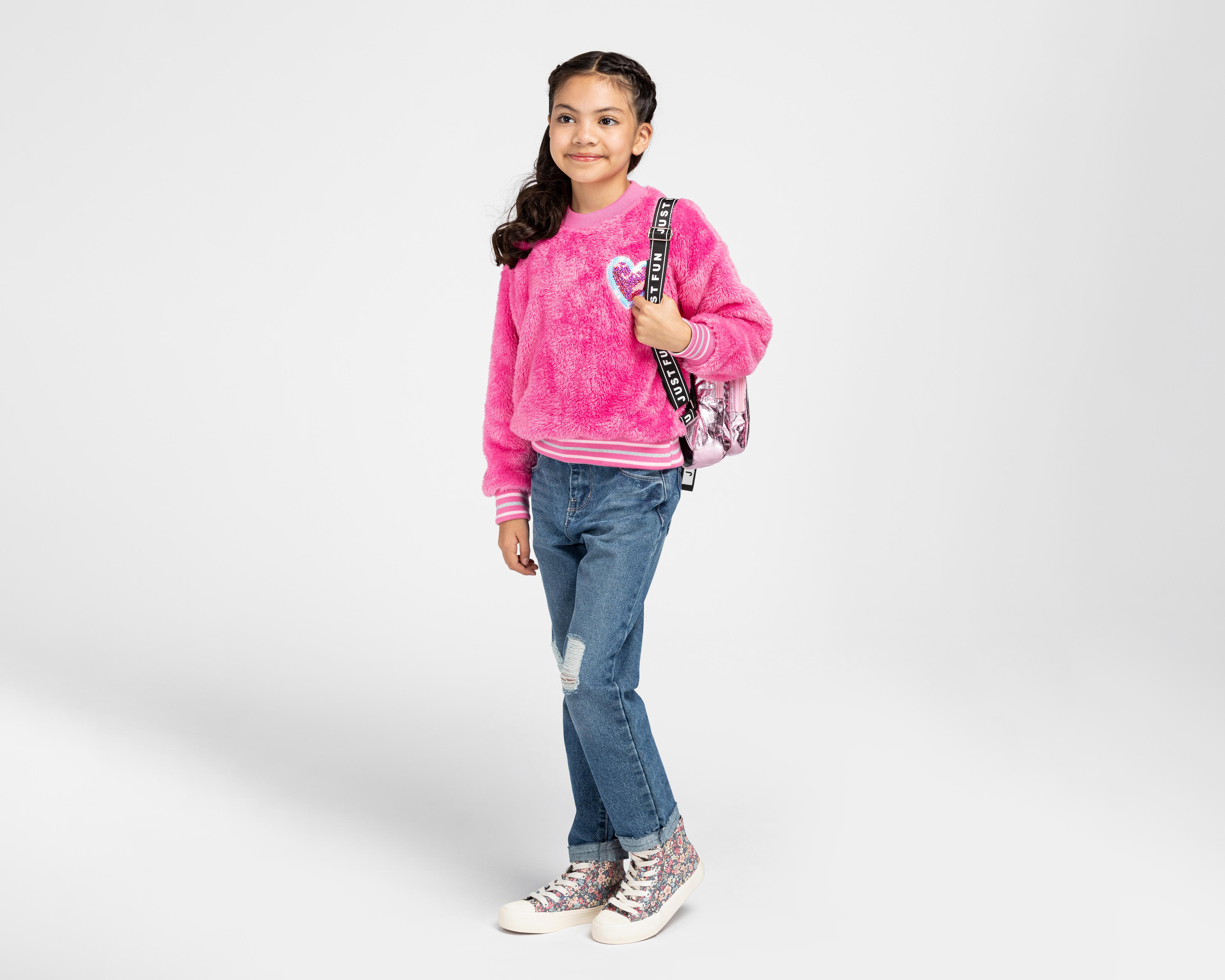 Foto 4 pulgar | Sudadera Girls Attitude para Niña