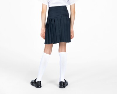Foto 3 | Falda Escolar Grafito para Niña