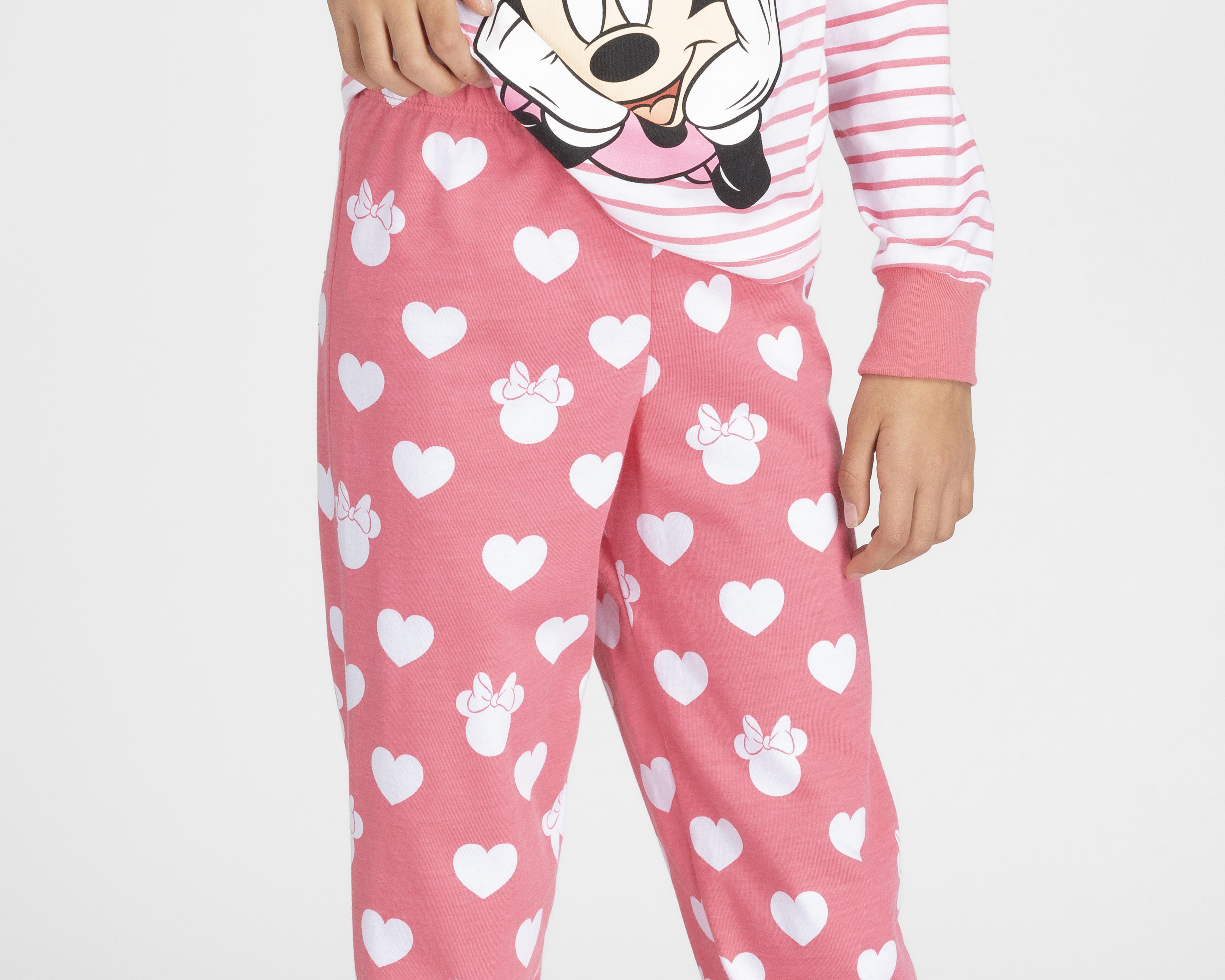 Foto 5 pulgar | Pijama Disney Minnie Mouse para Niña