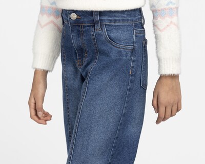 Foto 4 | Pantalón Refill Flare Azul