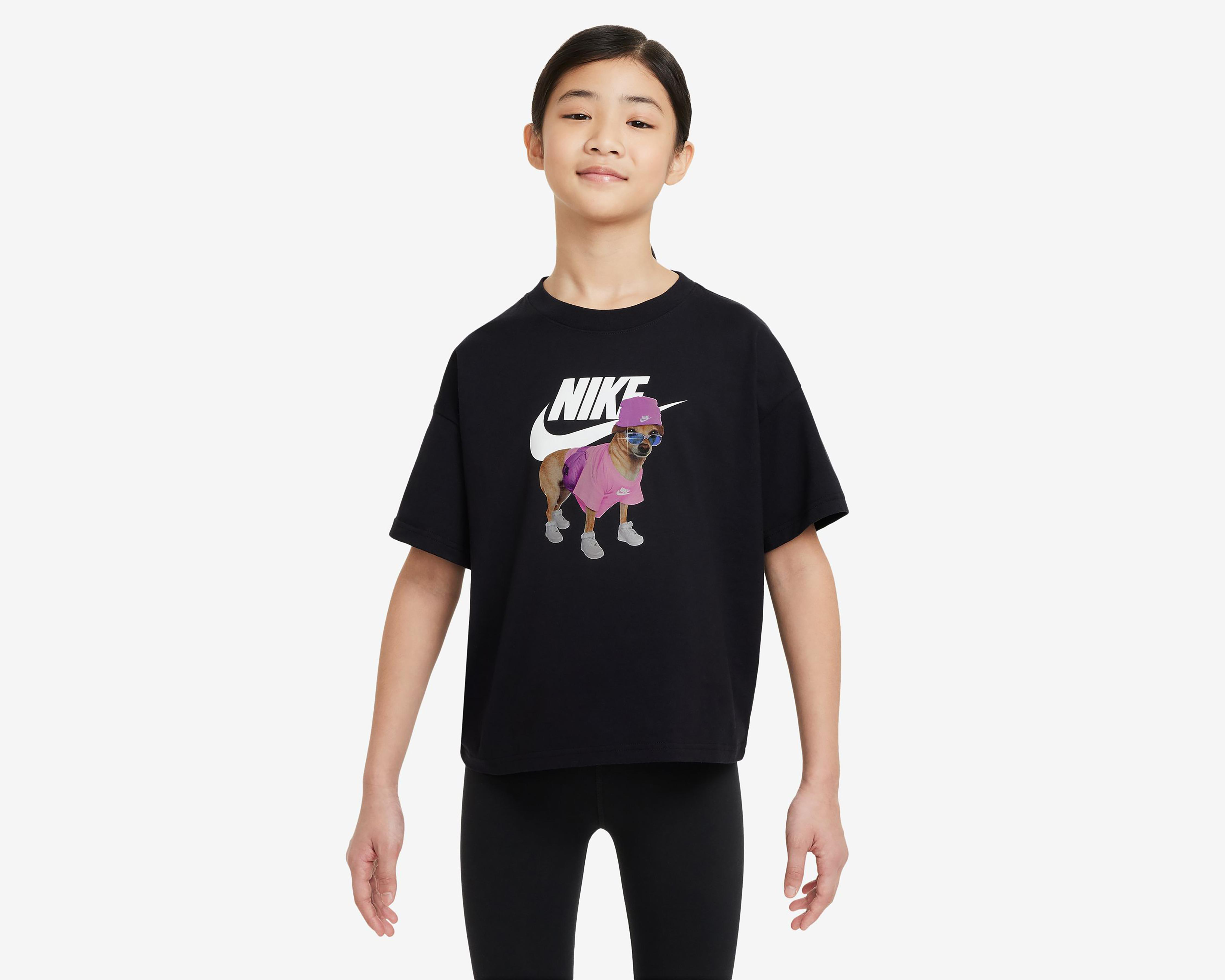 Playera Nike Manga Corta Estampada Juvenil