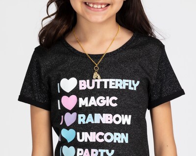 Foto 4 | Playera Girls Attitude para Niña