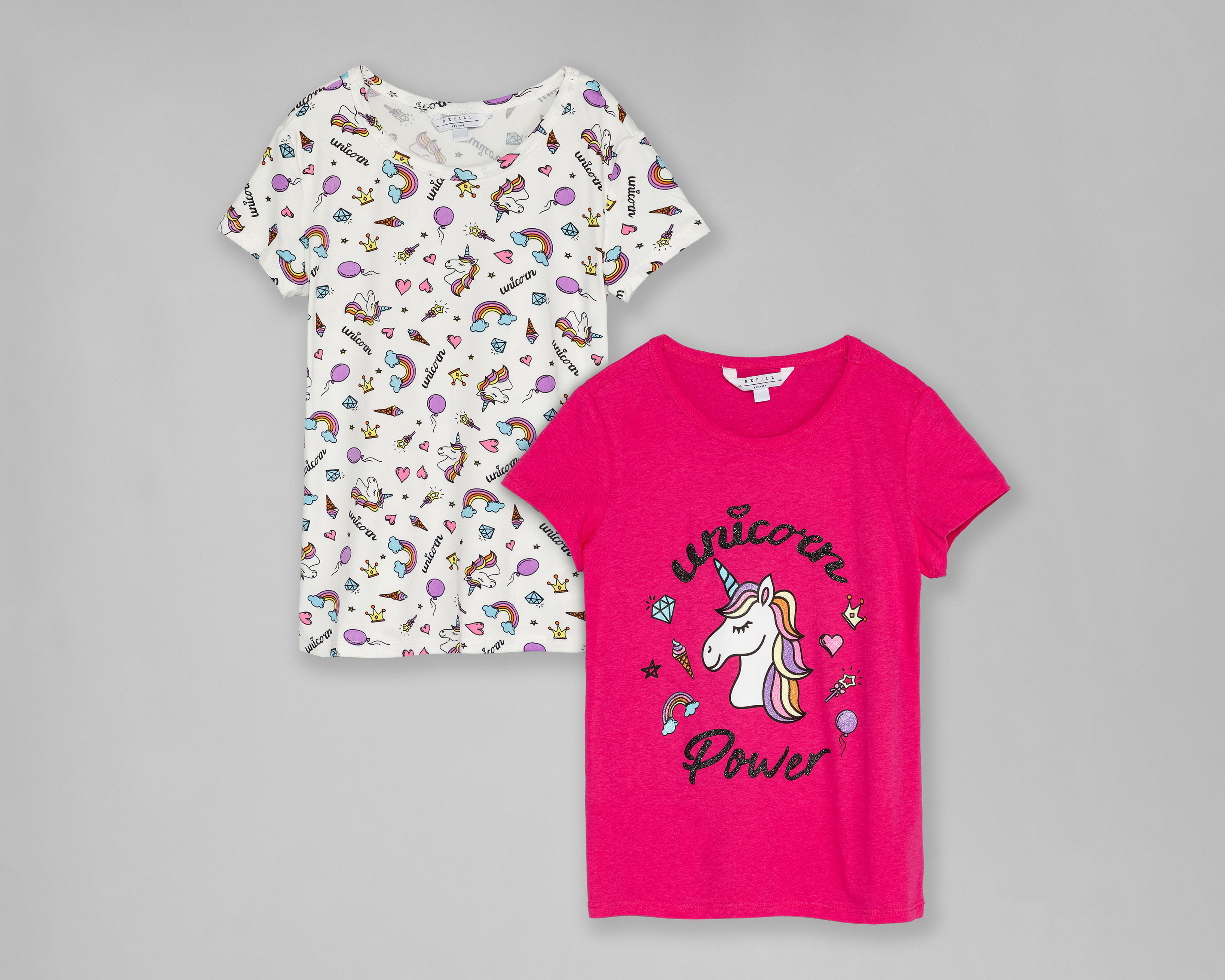 Playera Refill para Niña 2 Piezas