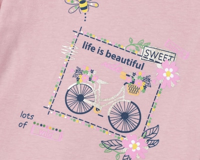 Foto 3 | Playera Refill para Niña 2 Piezas