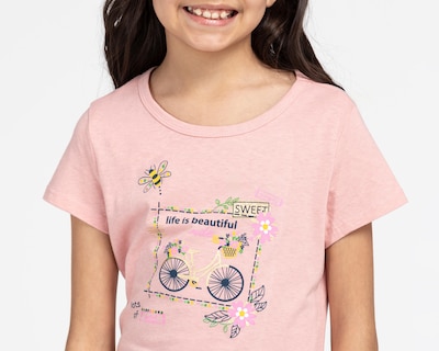 Foto 5 | Playera Refill para Niña 2 Piezas