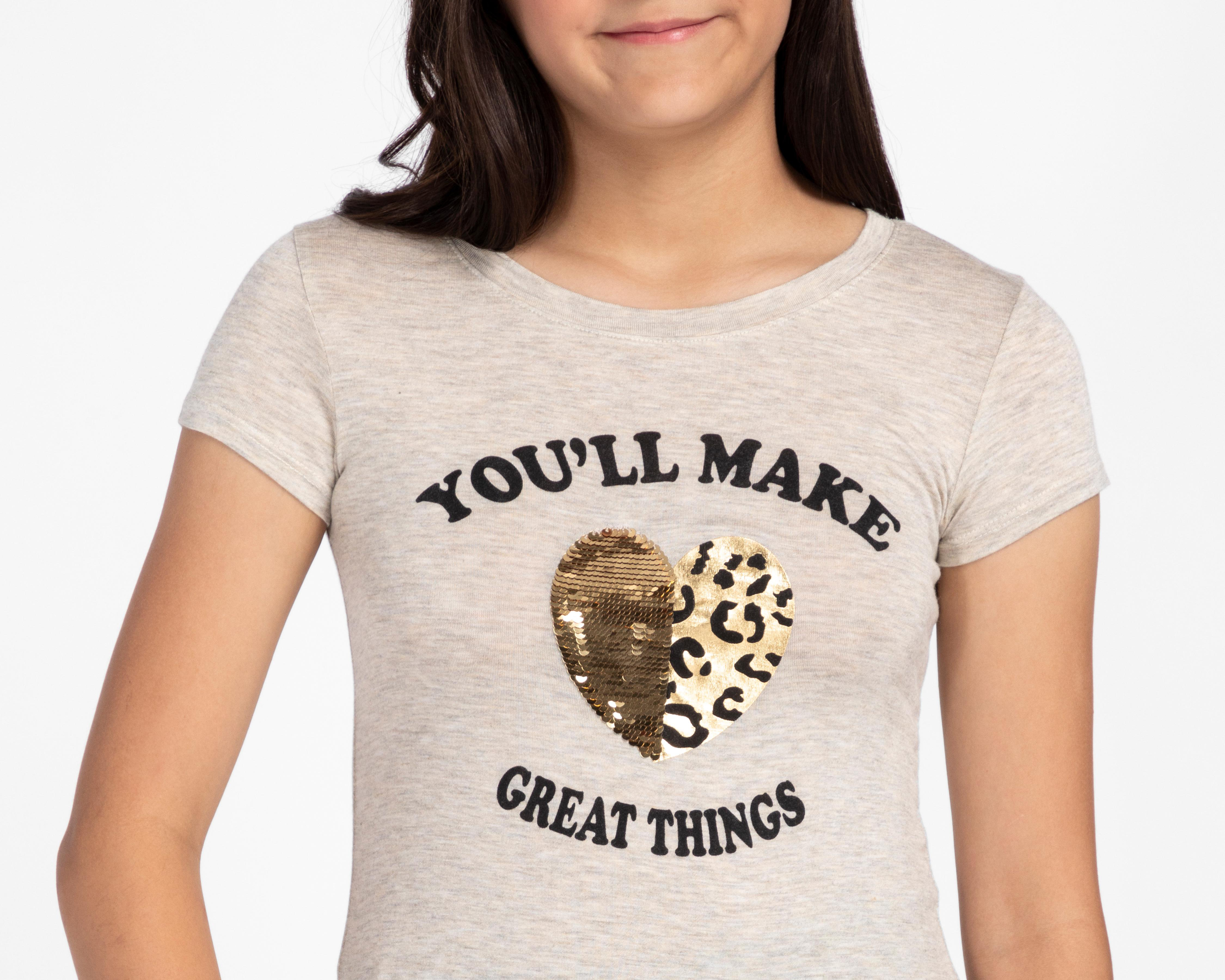 Foto 5 pulgar | Playera Girls Attitude Juvenil