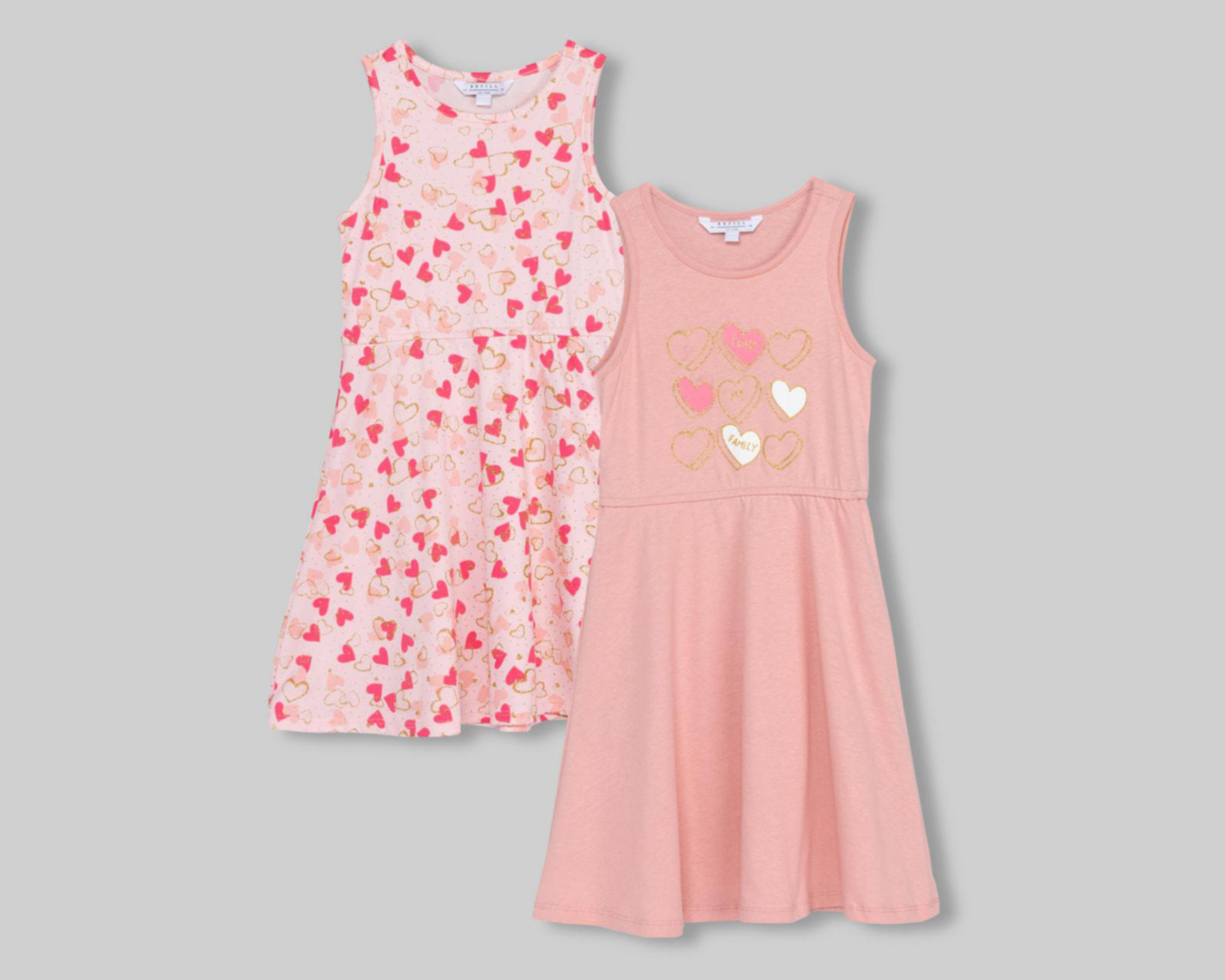 Vestido Refill para Niña 2 Piezas