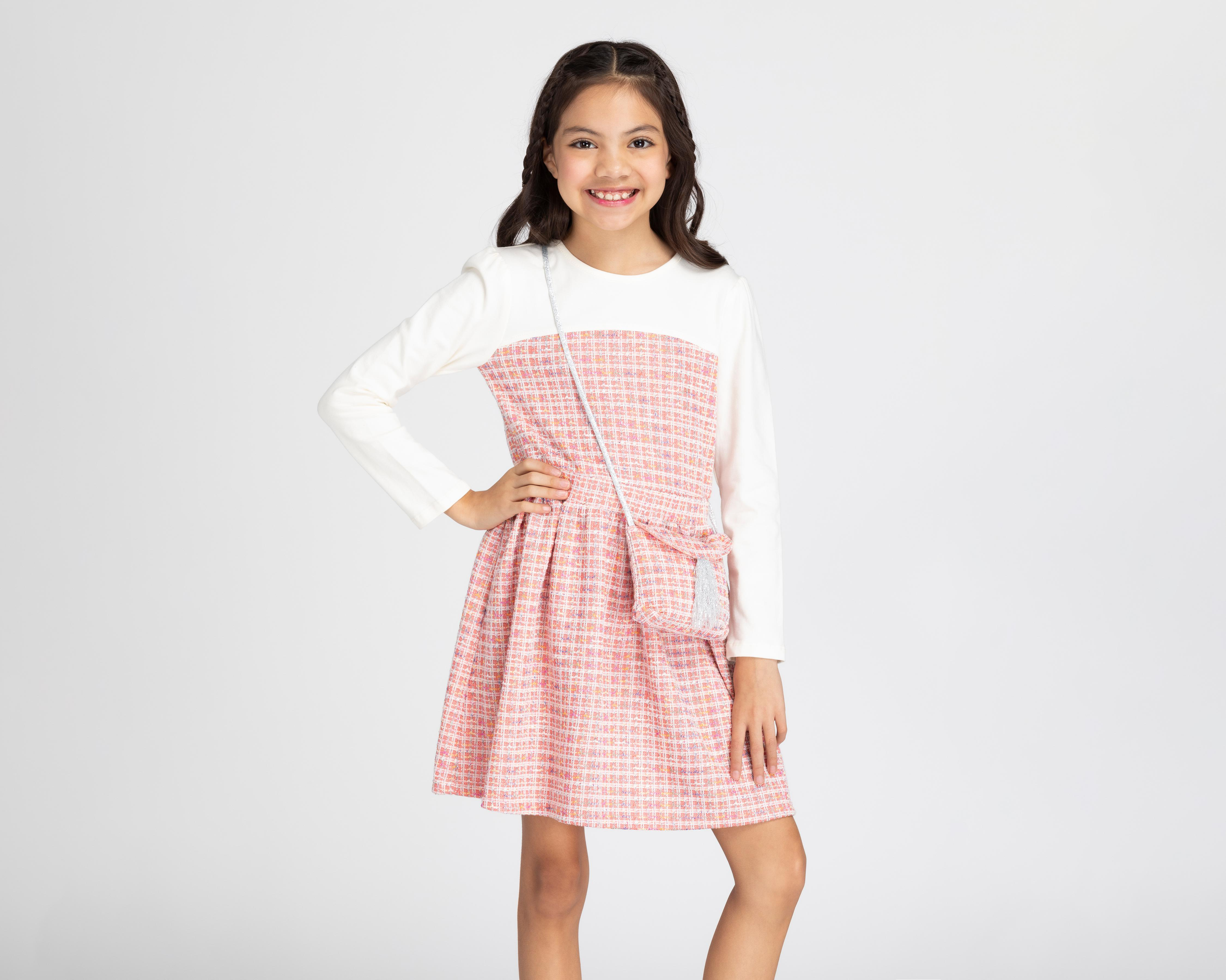 Vestido Girls Attitude Juvenil con Bolsa $319