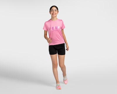 Foto 2 | Playera Sportline Manga Corta Estampada para Niña