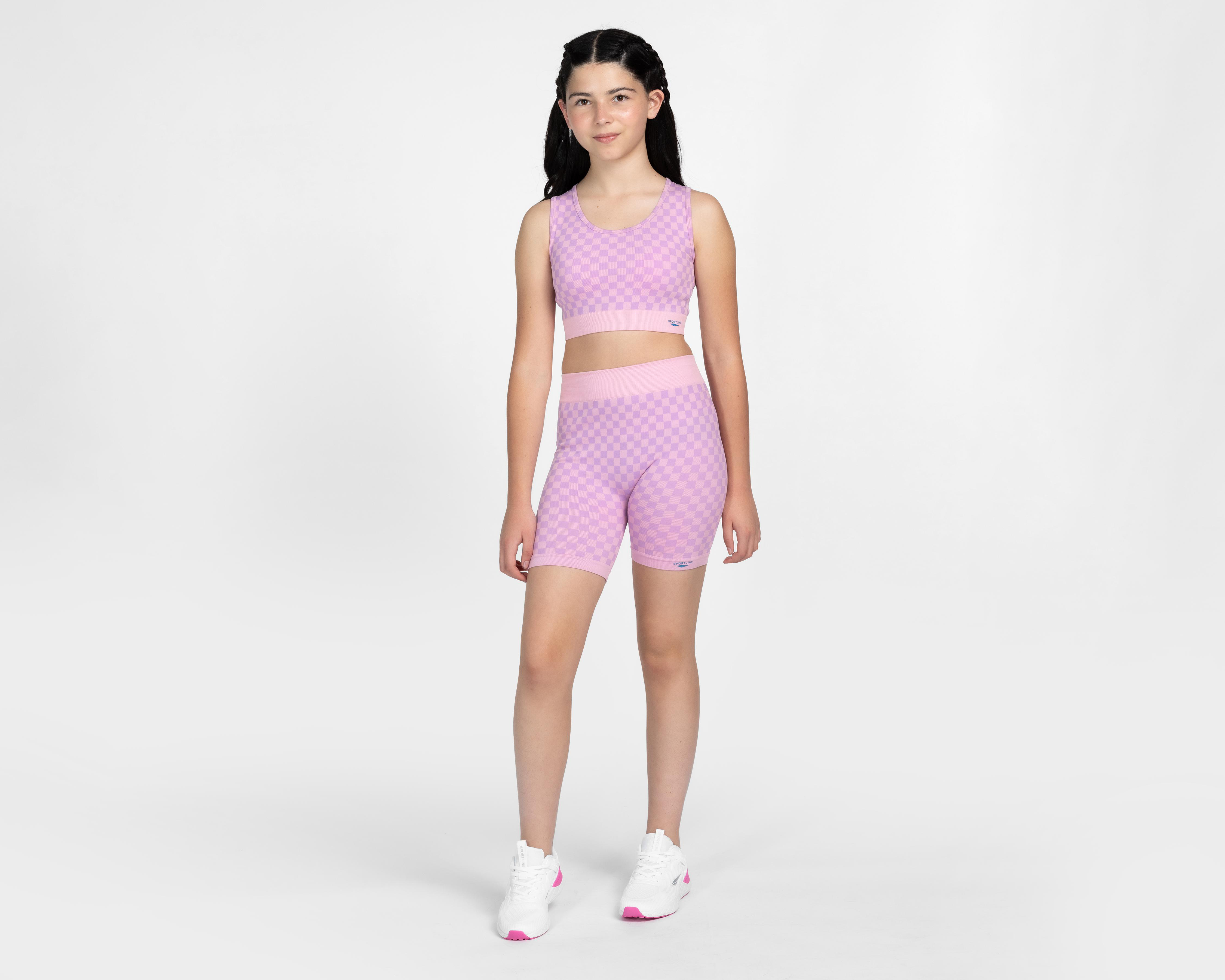 Foto 2 pulgar | Conjunto de Short y Top Sportline Juvenil