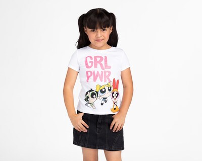 Foto 1 | Playera Las Chicas Superpoderosas Manga Corta Estampada para Niña