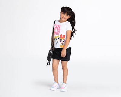 Foto 2 | Playera Las Chicas Superpoderosas Manga Corta Estampada para Niña