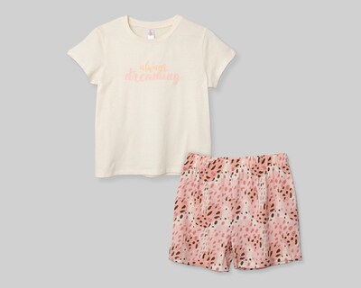 Foto 1 | Pijama Lovest Animal Print para Niña