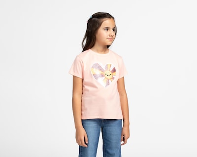 Foto 1 | Playera Girls Attitude Estampada para Niña