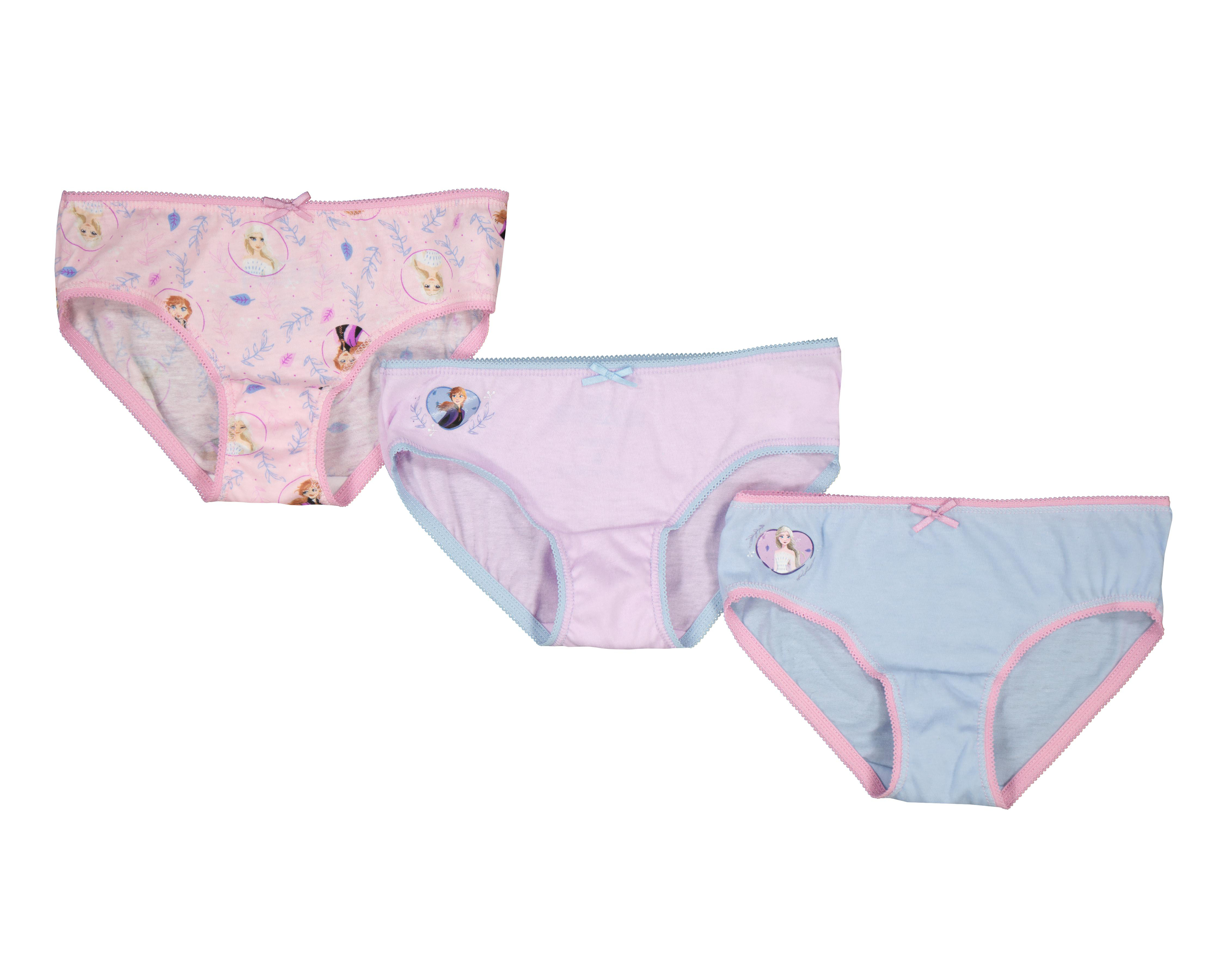 Pantaleta Disney Princesas para Niña 3 Piezas