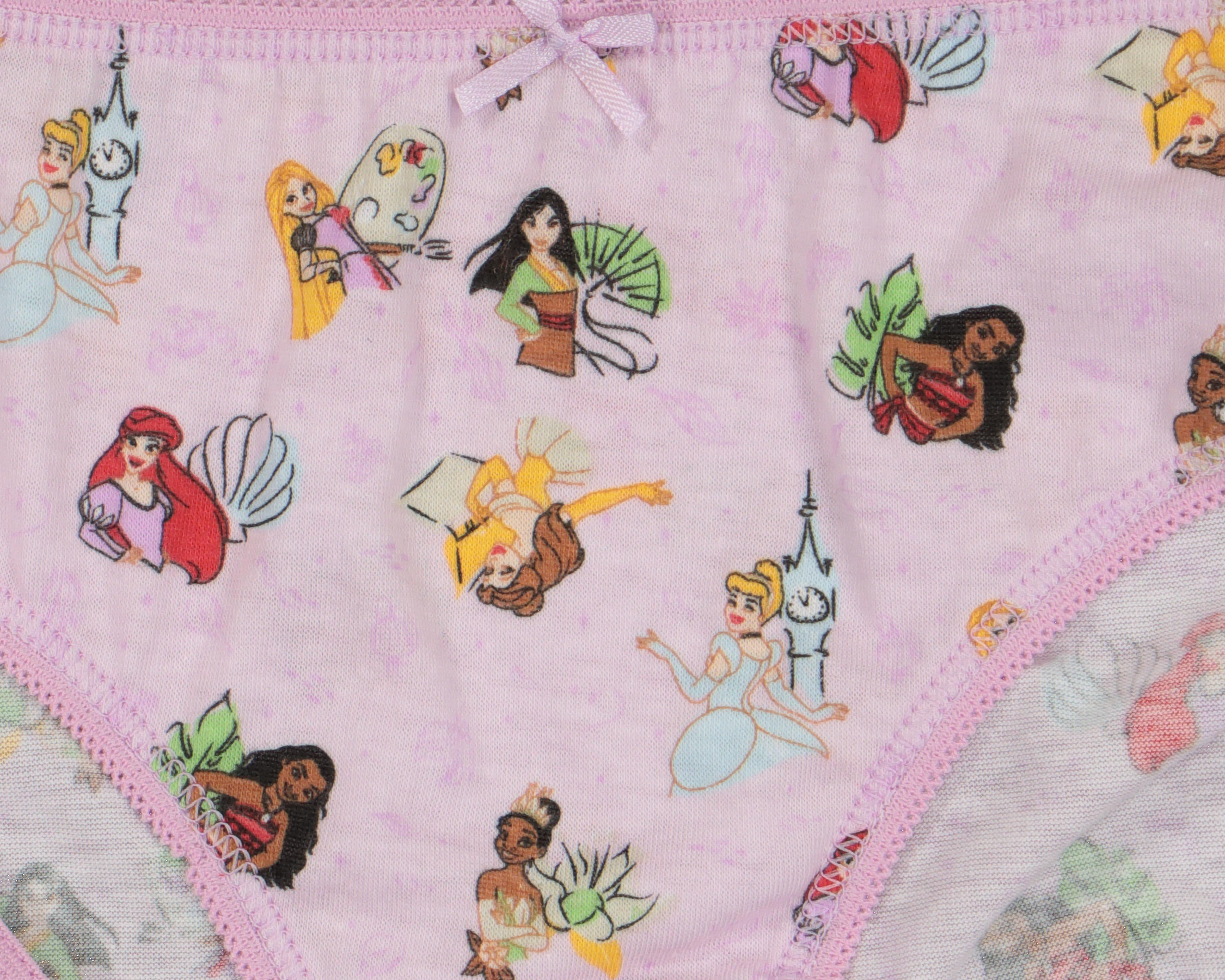 Foto 4 | Pantaleta Disney Princesas para Niña 3 Piezas