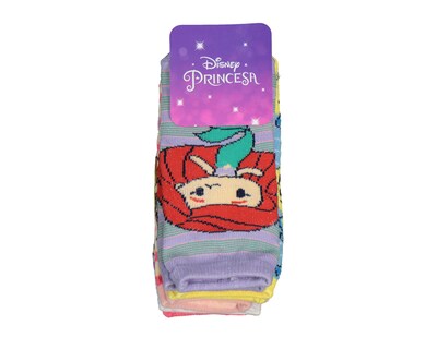 Foto 3 | Calcetas Disney Princesas para Niña 6 Piezas