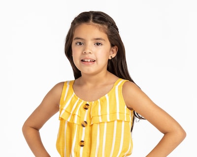 Foto 4 | Conjunto de Blusa y Short Refill para Niña