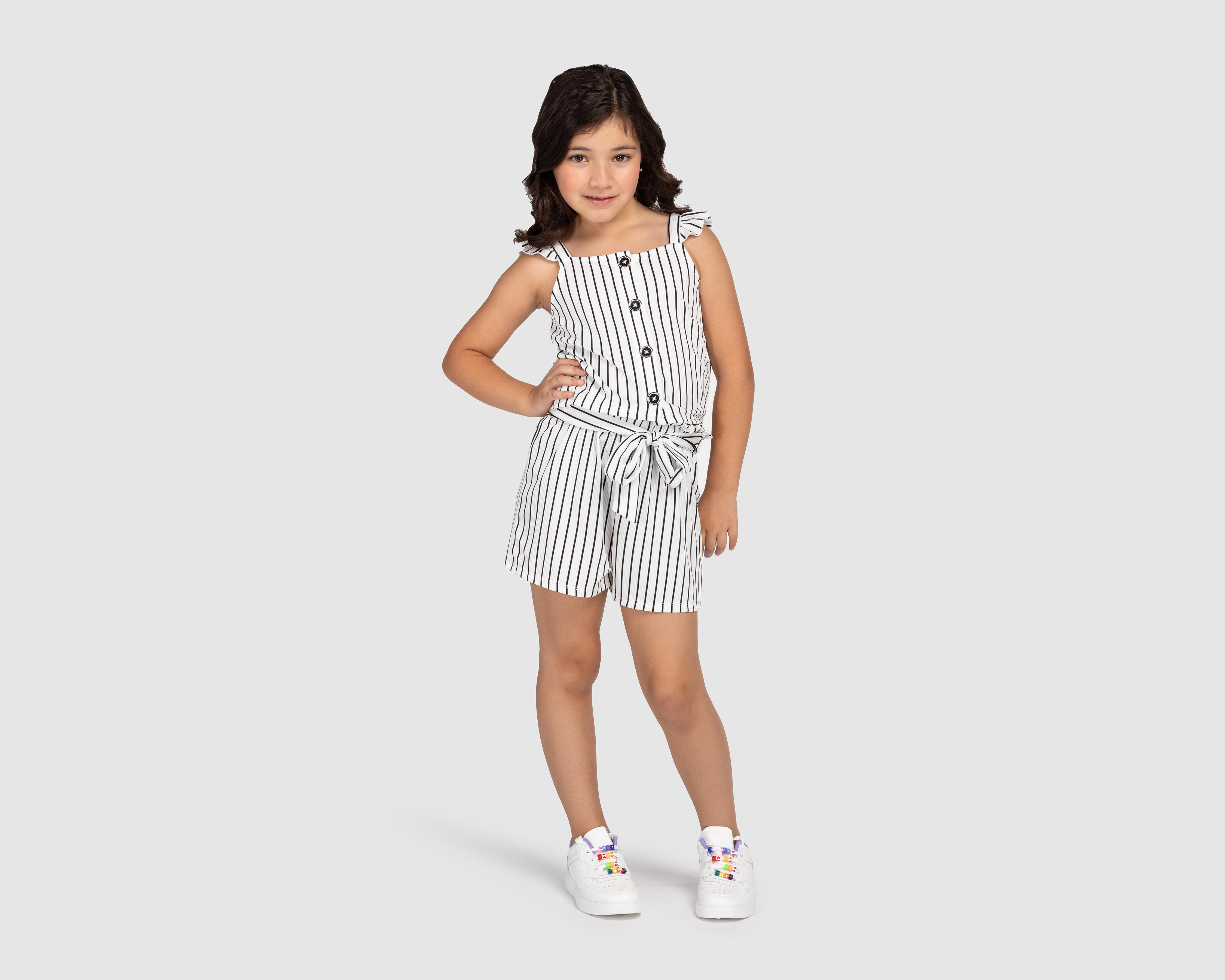 Foto 2 | Conjunto de Blusa y Short Refill para Niña
