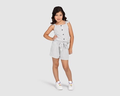 Foto 2 | Conjunto de Blusa y Short Refill para Niña