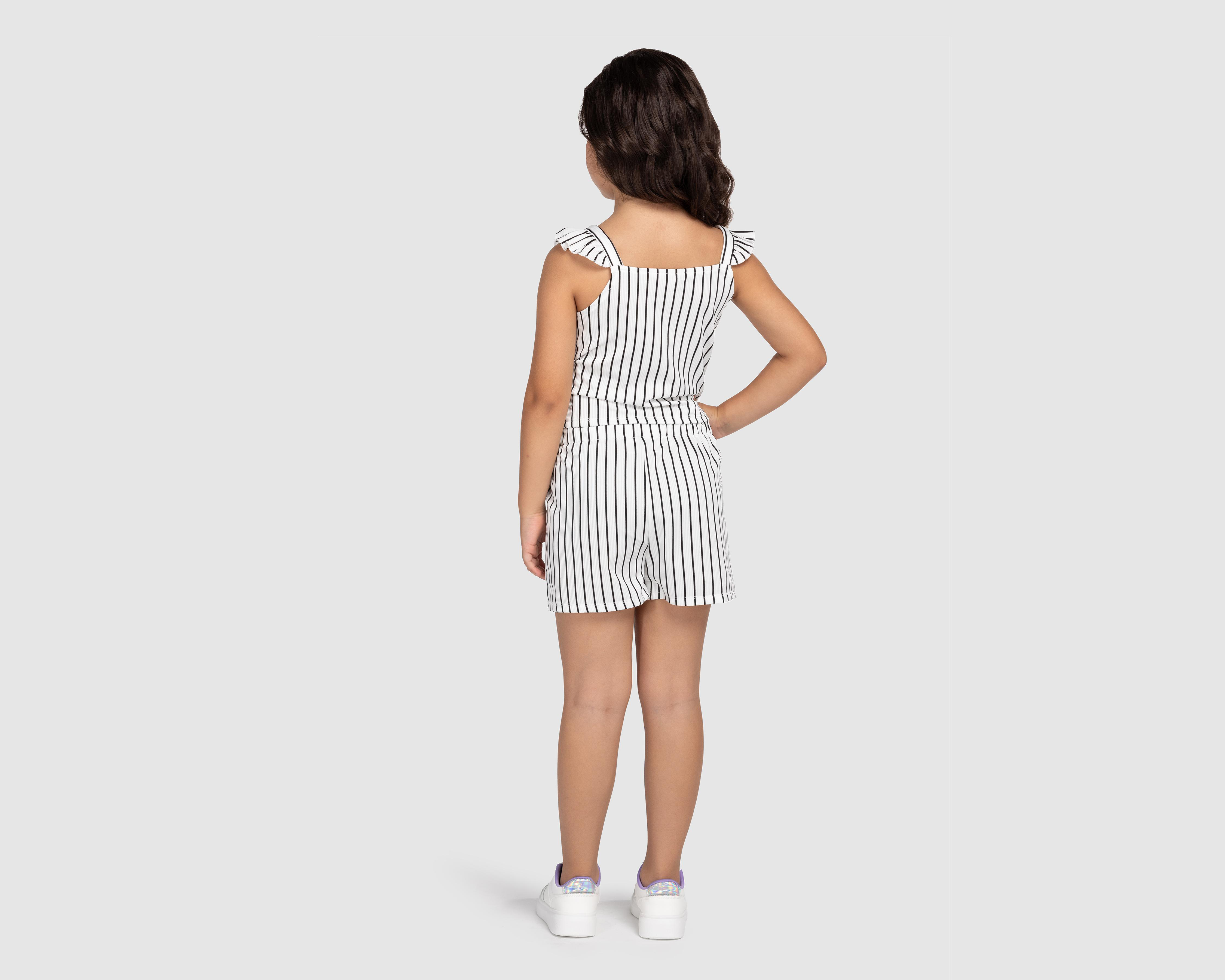 Foto 5 pulgar | Conjunto de Blusa y Short Refill para Niña