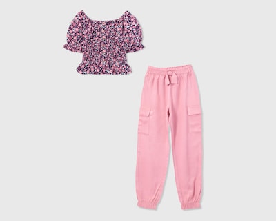 Foto 1 | Conjunto de Blusa y Pantalón Refill para Niña