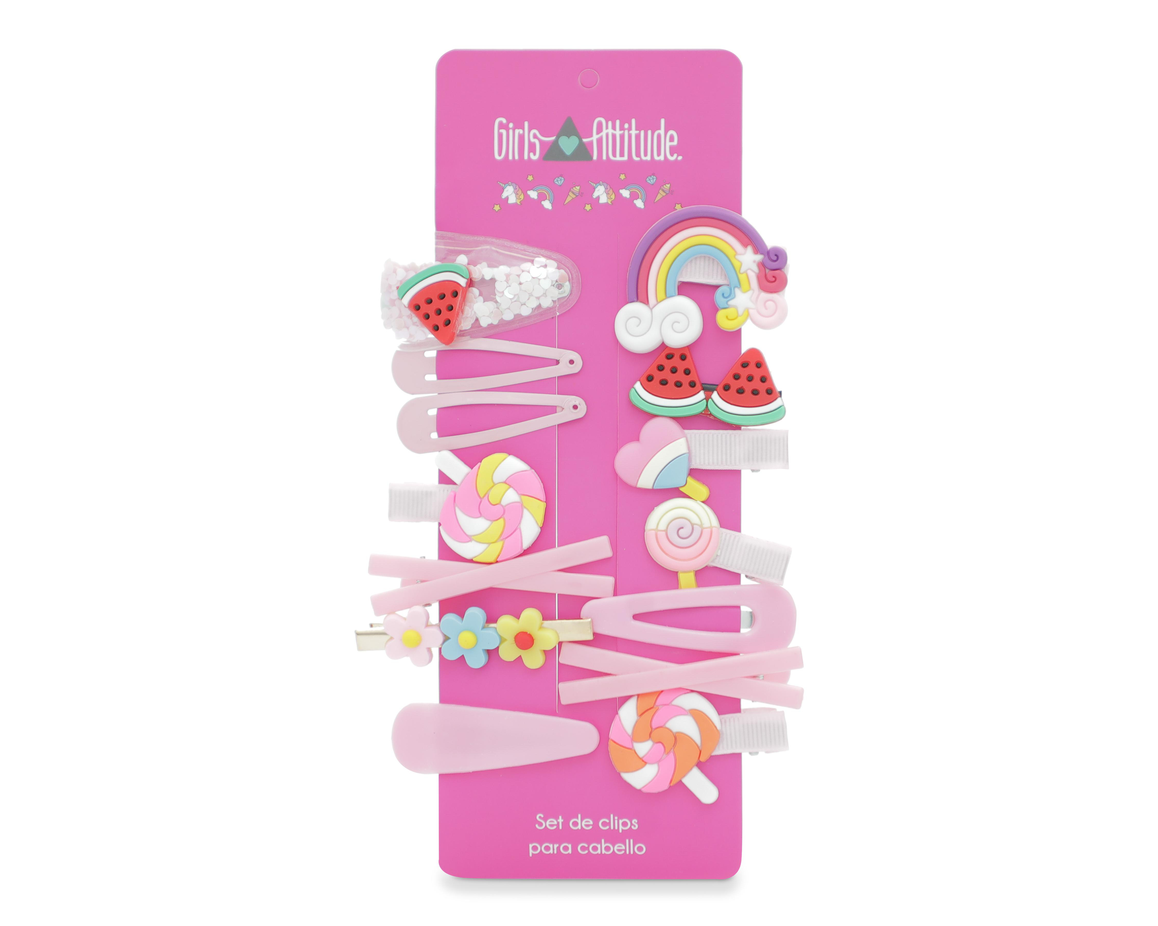 Foto 1 | Broche para Cabello Girls Attitude 14 Piezas