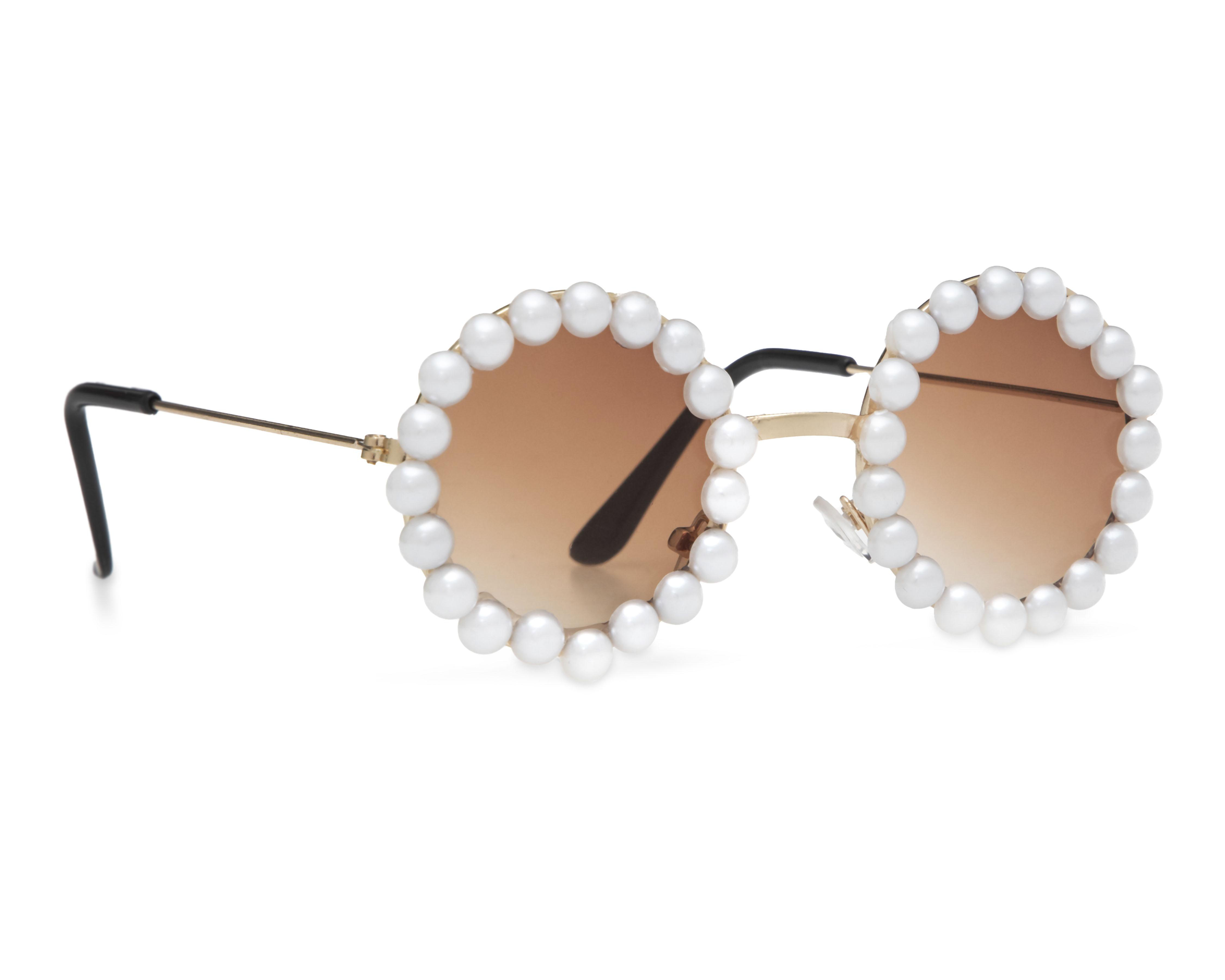 Lentes de Sol Girls Attitude Redondos Dorado